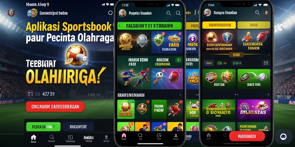 Screenshot utama 2739 yang menampilkan fitur taruhan olahraga.