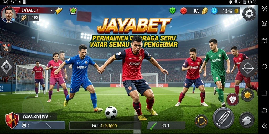 Tampilan menarik dari gameplay JAYABET dengan berbagai olahraga seru.