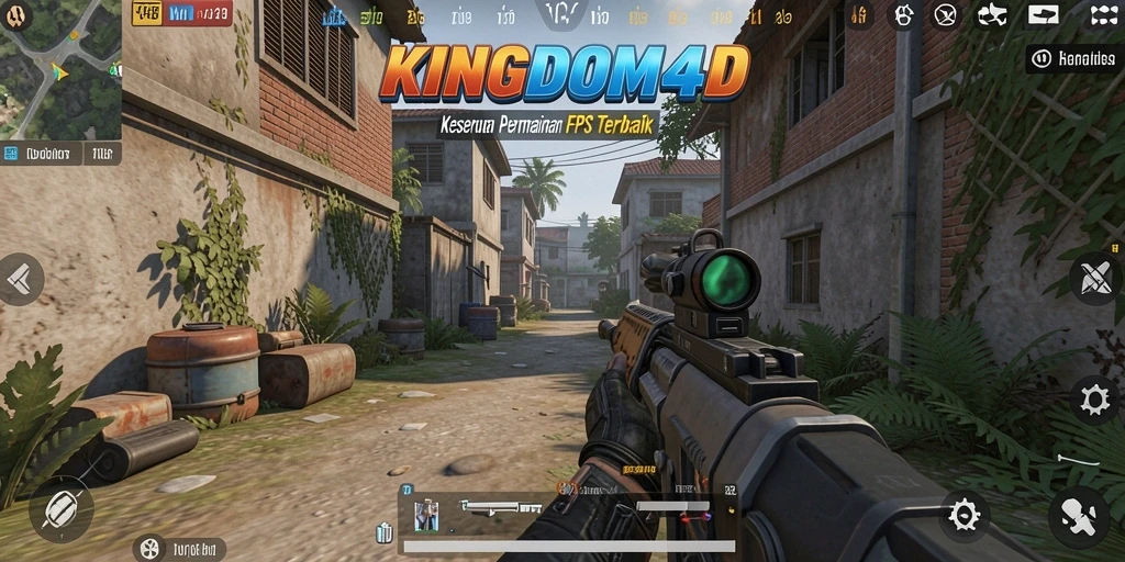 Tampilan gameplay KINGDOM4D yang menegangkan dan seru.