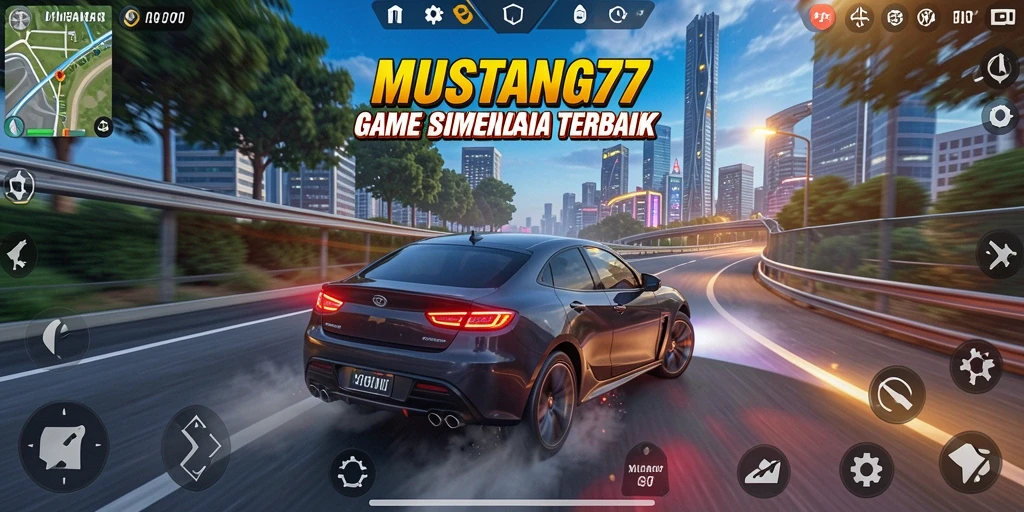 Tampilan gameplay MUSTANG77 yang memukau dan realistis.