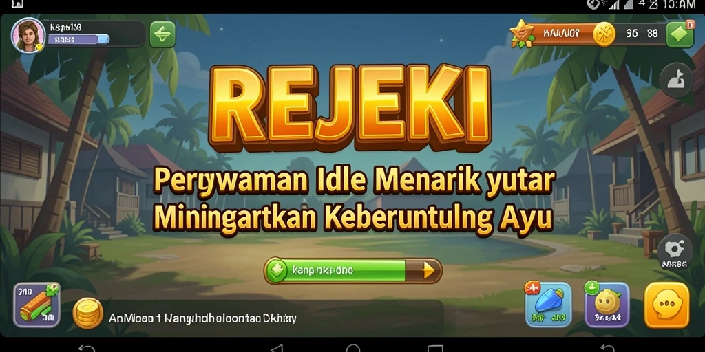 Tampilan gameplay REJEKI yang menarik dan interaktif.