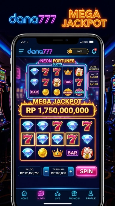 Tampilan aplikasi dana777 yang ramah pengguna.